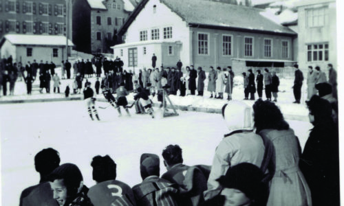 Patinoire du Sentier 1946-47